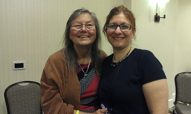 Dorothy Allison and me.